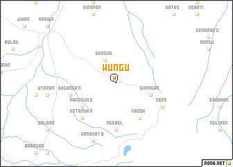 map of Wungu