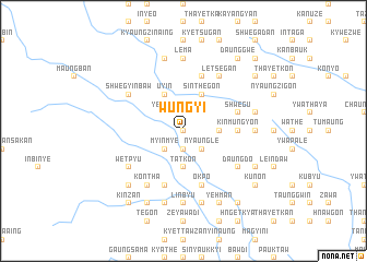 map of Wungyi