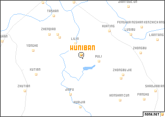 map of Wuniban