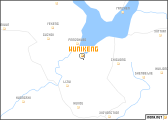 map of Wunikeng