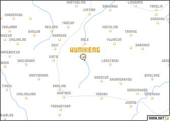 map of Wunikeng