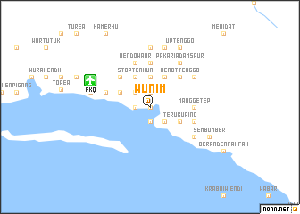 map of Wunim