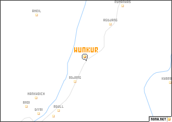 map of Wunkur