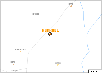 map of Wun Kwel