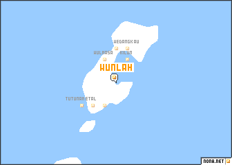 map of Wunlah