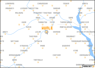 map of Wunle