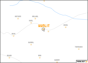 map of Wun Lit