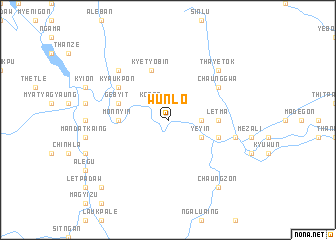 map of Wunlo