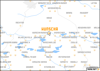 map of Wunscha