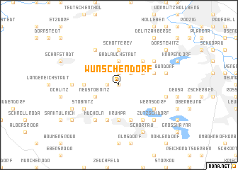 map of Wünschendorf