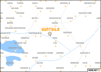 map of Wuntsila