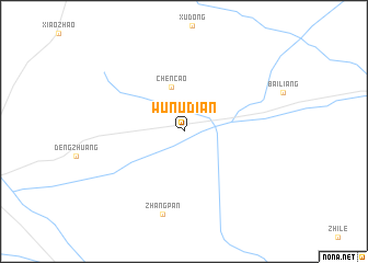 map of Wunüdian