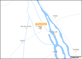 map of Wunura