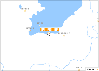 map of Wunu Wunu