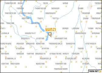 map of Wunzi