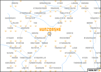 map of Wunzo Ashe