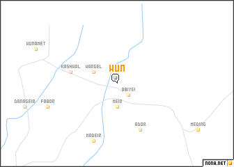 map of Wun