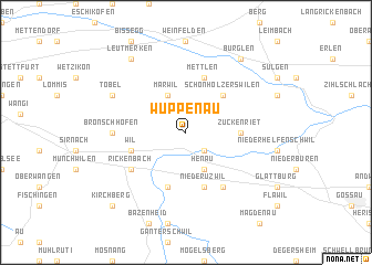 map of Wuppenau