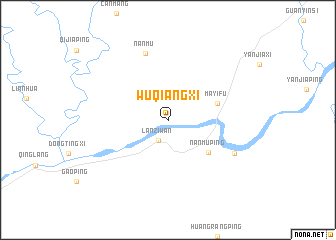 map of Wuqiangxi