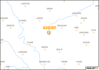 map of Wuqian