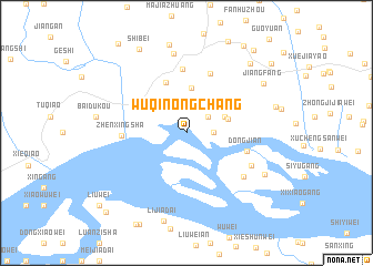 map of Wuqinongchang