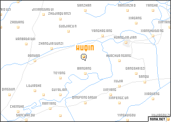 map of Wuqin