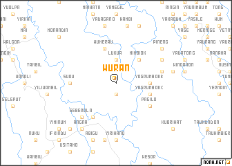 map of Wuran