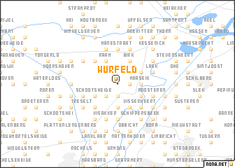 map of Wurfeld