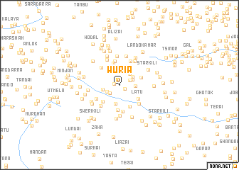 map of Wuria