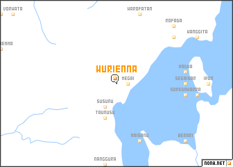 map of Wurienna