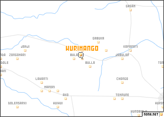 map of Wurimango