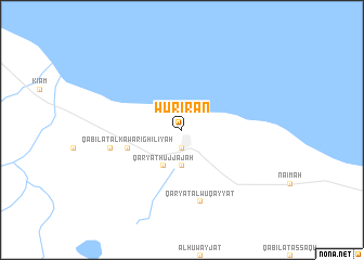 map of Wurīran