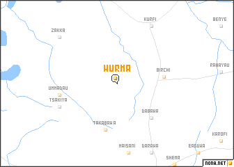 map of Wurma