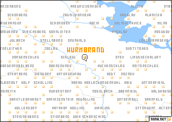 map of Wurmbrand