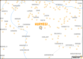 map of Wurmegi