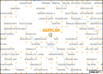 map of Wurmloh