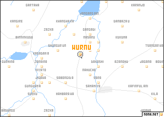 map of Wurnu