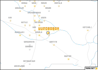 map of Wuro Babam