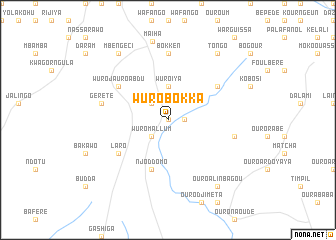 map of Wuro Bokka