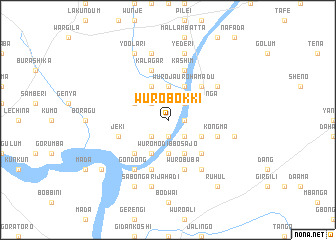 map of Wuro Bokki
