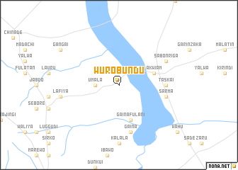 map of Wuro Bundu