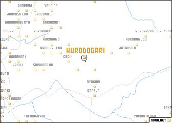 map of Wuro Dogari