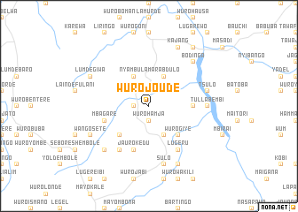 map of Wuro Joude