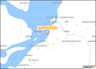 map of Wuro Karal