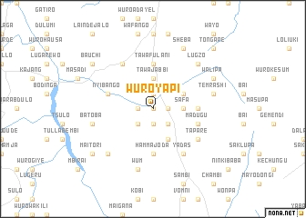 map of Wuro Yapi