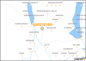 map of Wuro Yayari