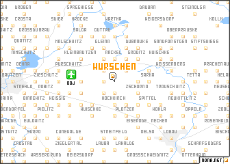 map of Wurschen