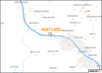 map of Wurtland