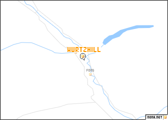 map of Wurtz Hill