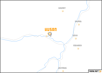 map of Wusan
